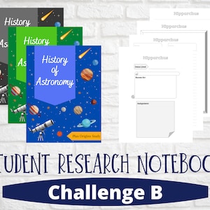 Astronomy & Origins Student Research Notebook: for Challenge B, Classical Conversations (PDF)