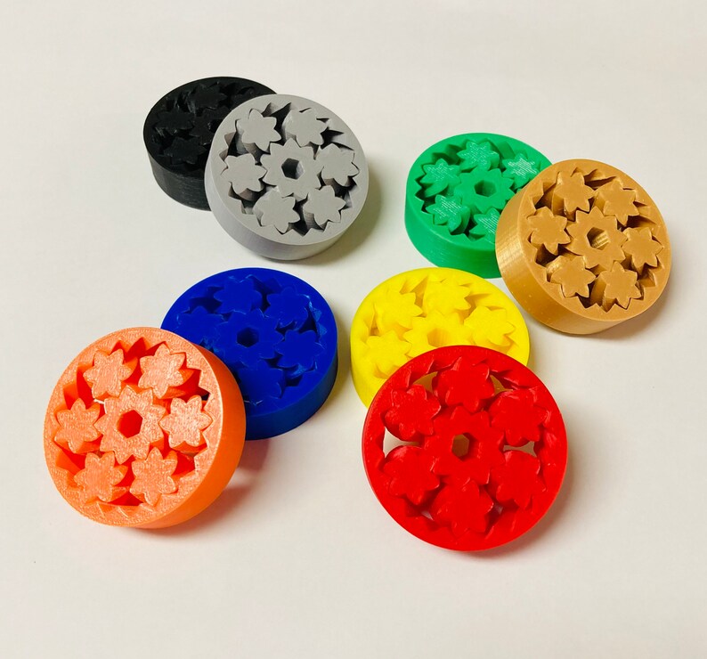 3d printed fidget spinners