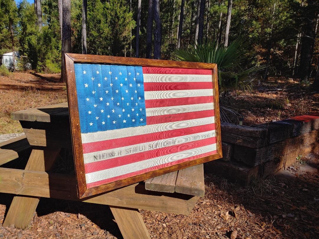 Fire Hose Flag | Etsy