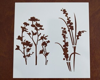 Nature stencil | Etsy