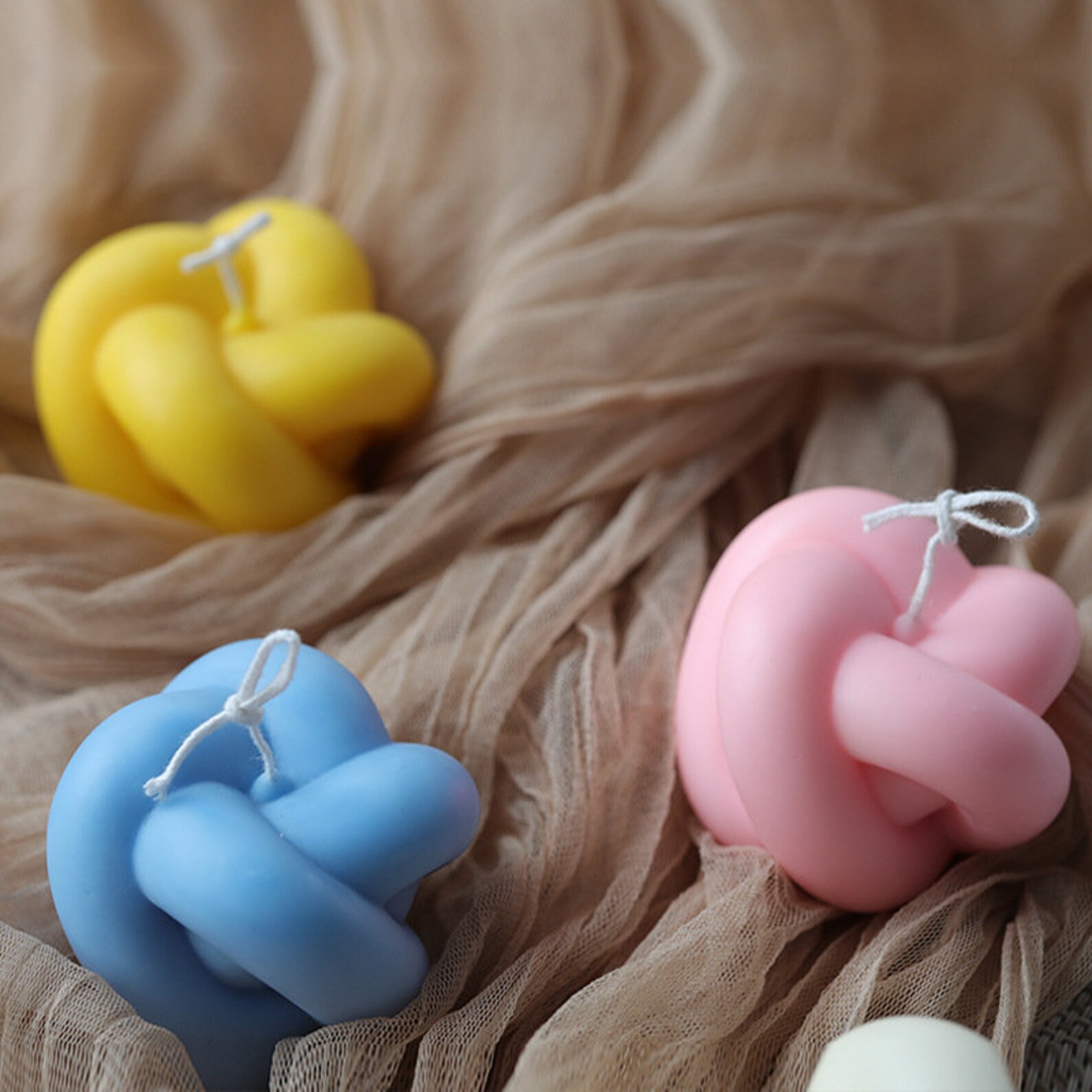 Knot Silicone Candle Mold/diy Candle Knot Mold/handmade Knot Etsy