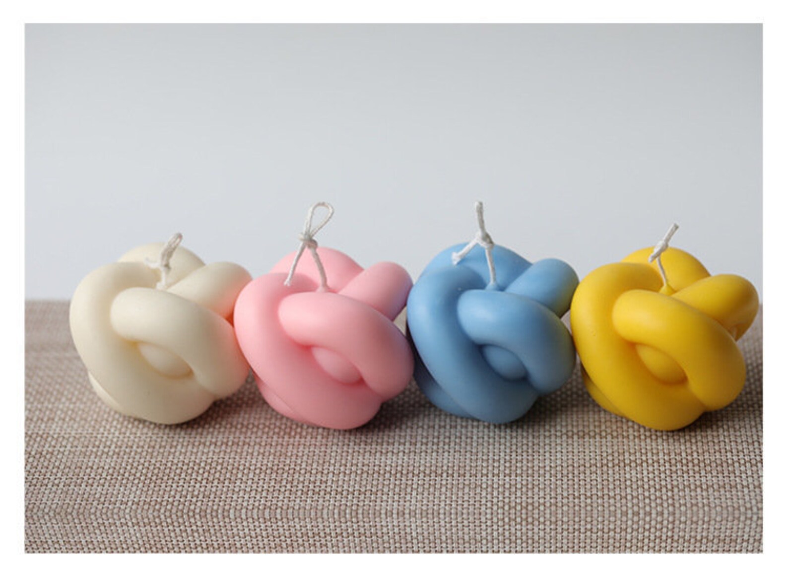 Knot Silicone Candle Mold/diy Candle Knot Mold/handmade Knot Etsy