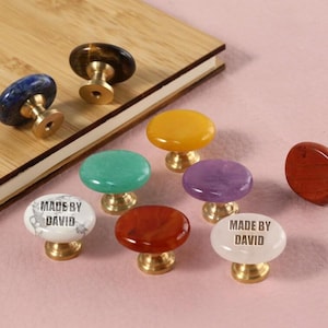 Crystal drawer knobs,natural stones cabinet knobs,furniture improvement knobs,Custom Engraved furniture replacement handles,one hole pulls