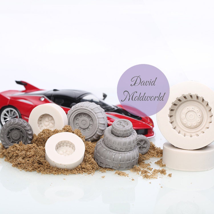 3 Set Tire Silicone Molds Candy Mold/Car Tire Molds Etsy
