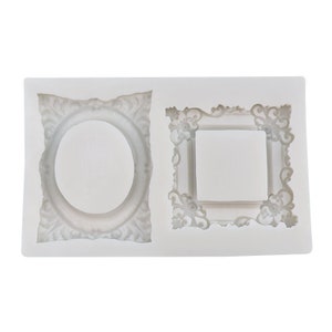 Frame border silicone mold/Retro photo frame mold/Home decorations tool/DIY Handicraft tool image 10