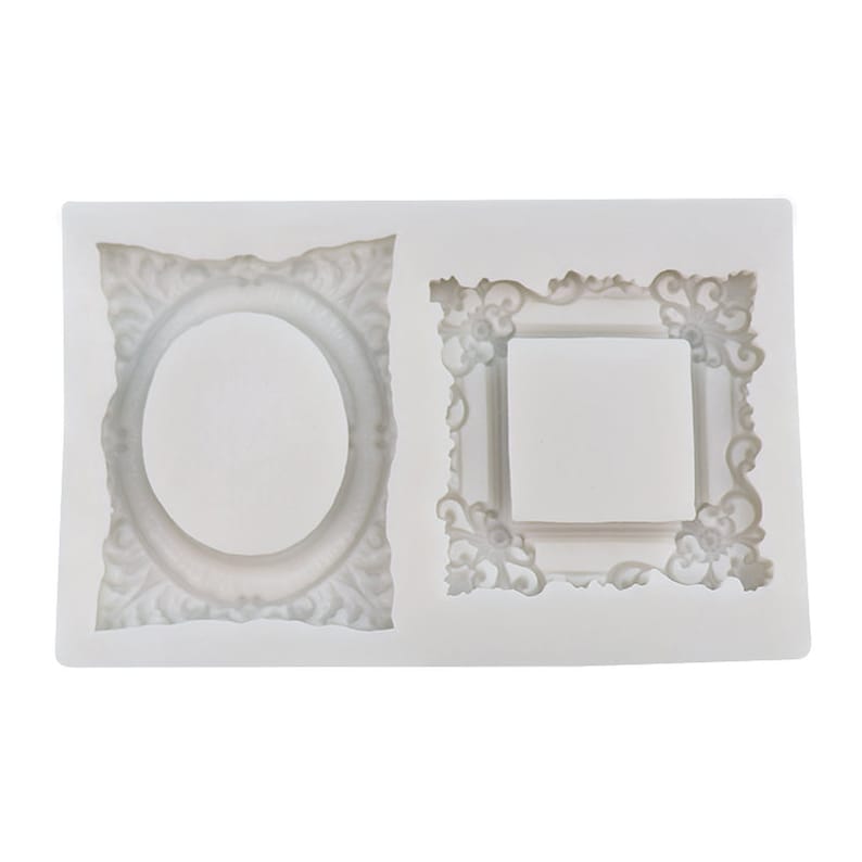 Frame border silicone mold/Retro photo frame mold/Home decorations tool/DIY Handicraft tool image 10