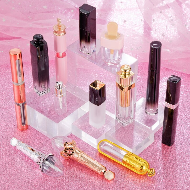 Lip Gloss Tube Lip Balm Collection Variety Lipstick Tubes Etsy