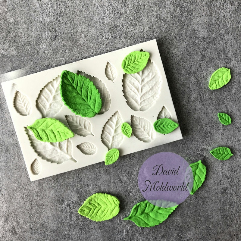 Rose Leaves - Silicone Mold –