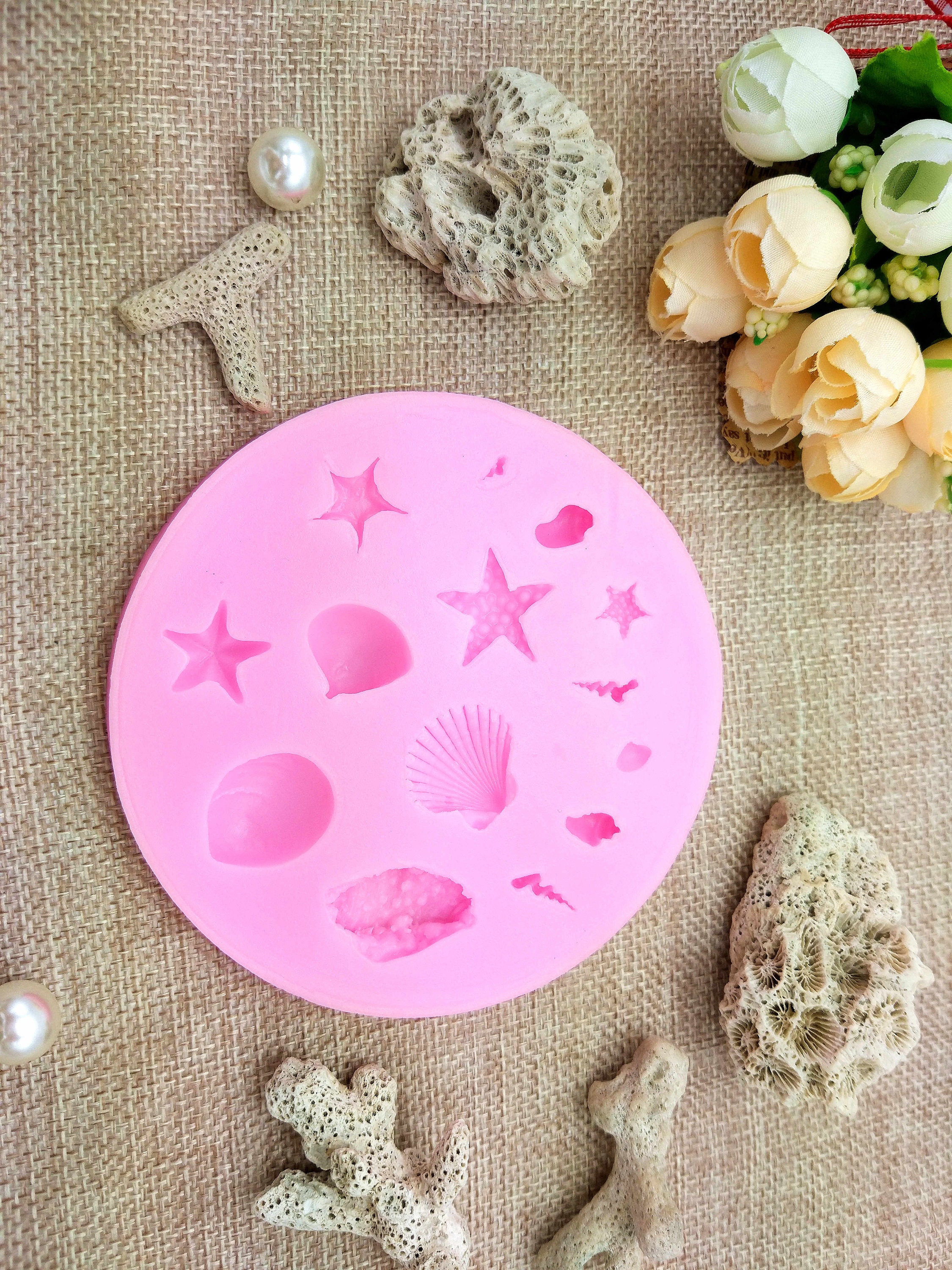 Shell Molds/conch Mould /seashellcake Mold /decor Chocolate Etsy