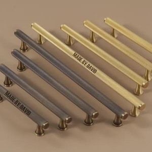 Maniglie per mobili zigrinate in ottone massiccio, maniglie per porte in ottone satinato, maniglia per guardaroba zigrinata incisa personalizzata, maniglia per porta zigrinata, pomello per cassetto della cassettiera