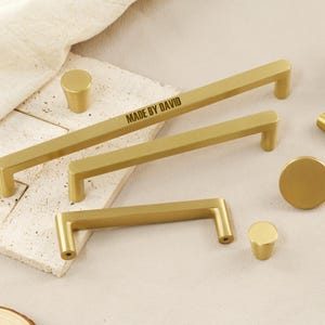 Custom Engrave Flat solid brass knob pull,minimalist cabinet knob, furniture replacement handle,Dresser Cone knob,Kitchen round knob handle