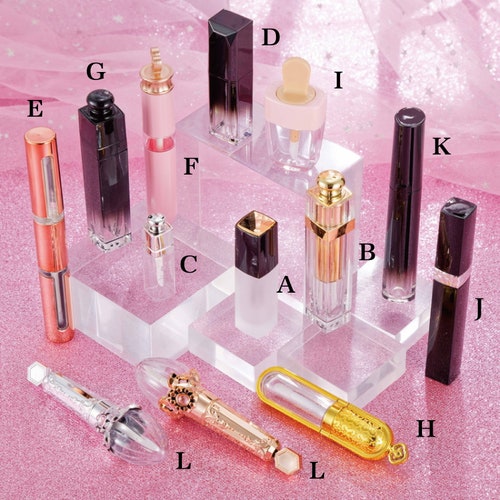 Lip Gloss Tube Lip Balm Collection Variety Lipstick Tubes Etsy