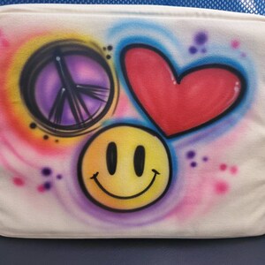 Laptop case, Airbrush Laptop Case, Custom Laptop Sleeve, Personalized Laptop case, Graffiti Laptop Sleeve, grad gift, teacher gift, gifting