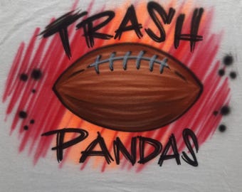 Airbrush Shirt, Football Design