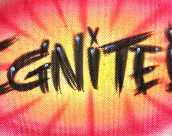 Airbrushed Beanie Hat