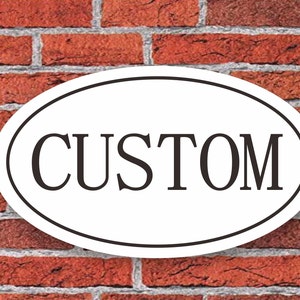 Custom House Number, Personalized Address Sign, Double Sided Sign, Custom Sign, Make Your Own Sign, Logo Sign,Aluminum,CS100