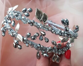 Double Headband, Silver Headband