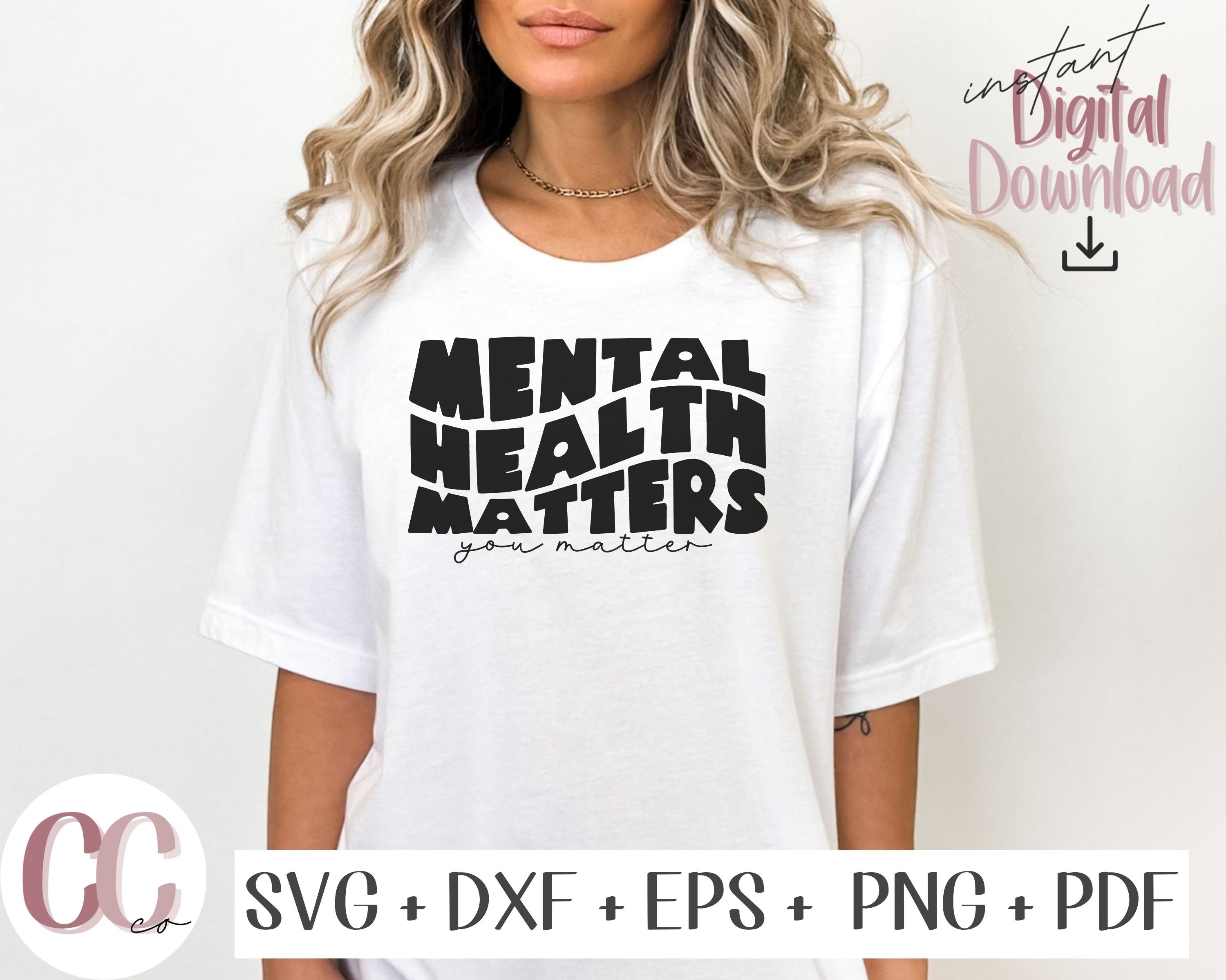 Mental Health SVG - Mental Health Matters You Matter Svg, Mental Health ...