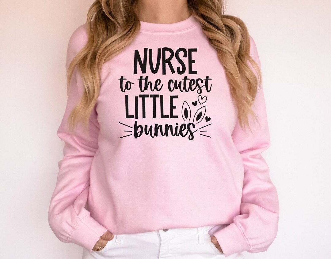Easter SVG - Nurse to the Cutest Little Bunnies Svg, Easter Sunday ...