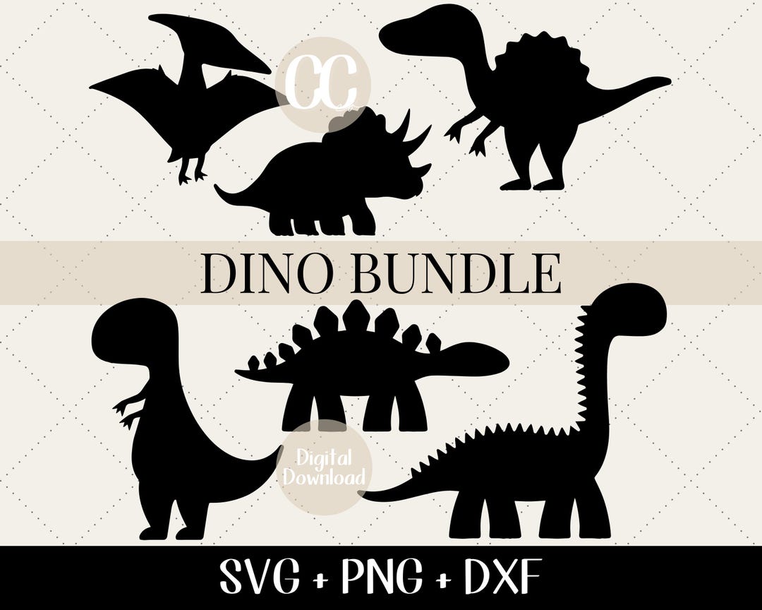 Baby Dinosaurs SVG - Dinosaur Svg Bundle 2, Kids Dinosaur Svg, Cute ...