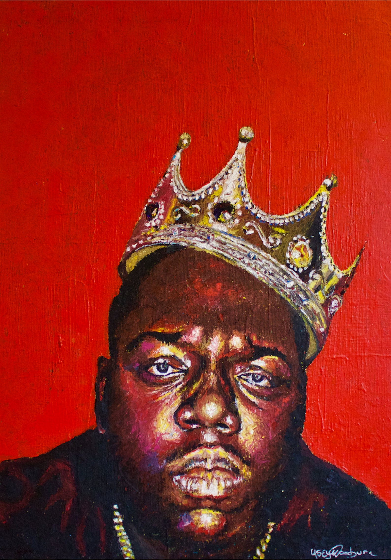 Biggie Smalls Painting Notorious BIG Giclee Print Pop Etsy