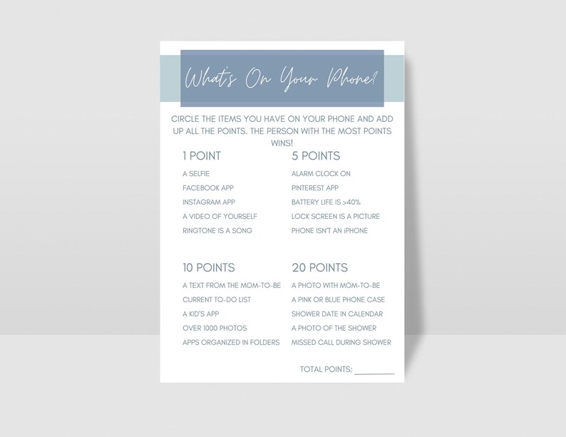 Baby Shower Game Baby Shower Game Printable Boy Baby Shower Game What's