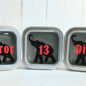 Pin Box Set - Elephant Design