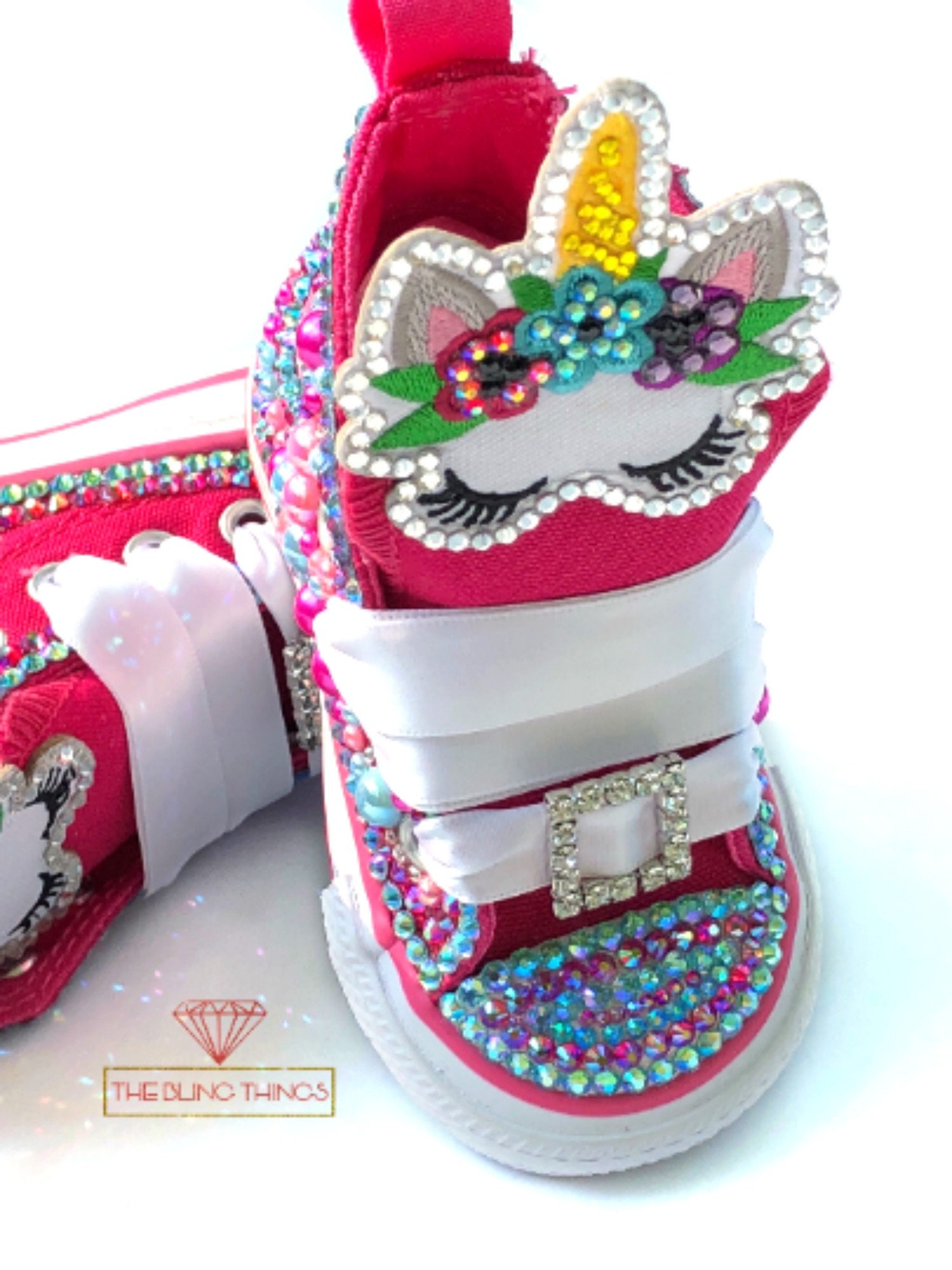 rhinestone converse for babies