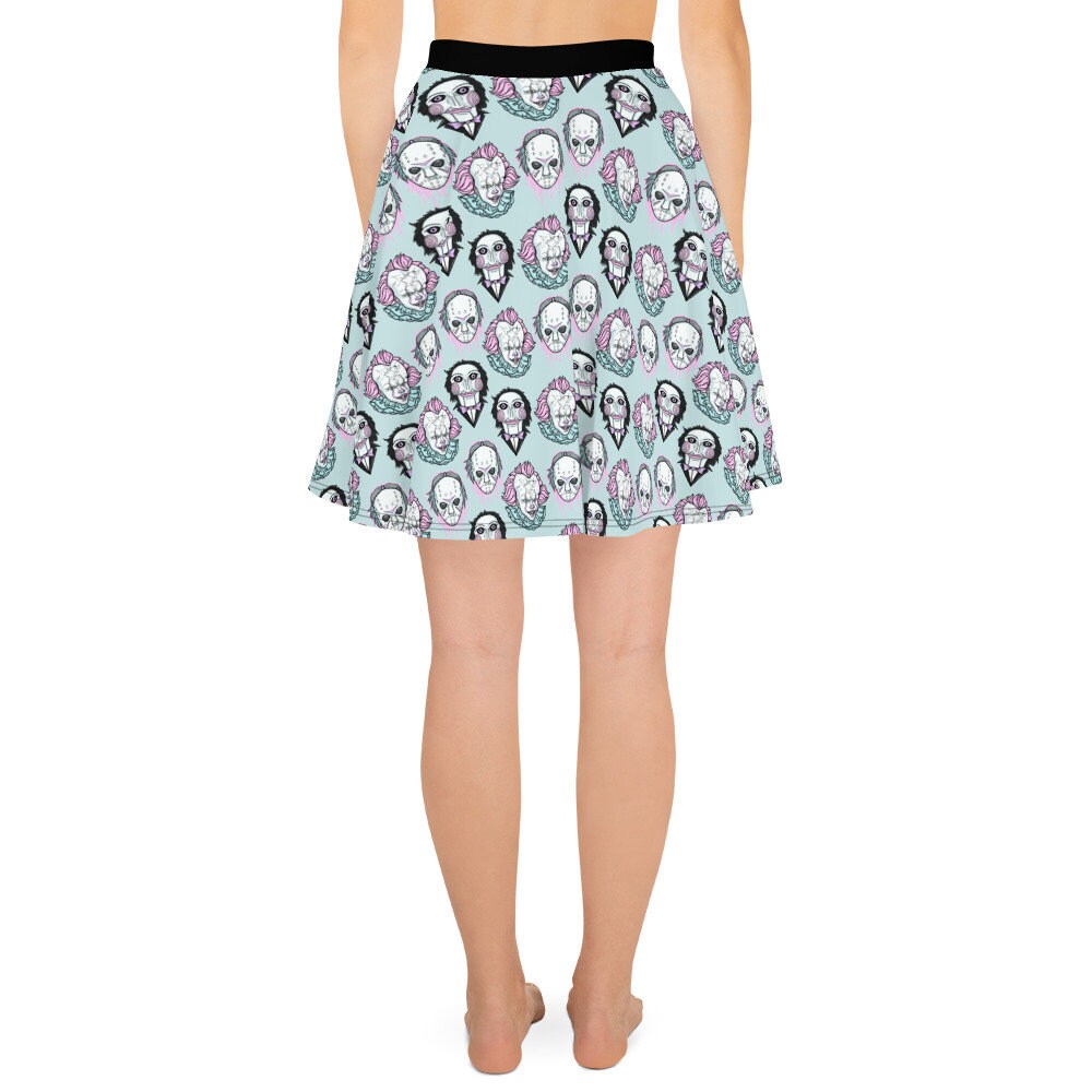 Kawaii Creepy Crawlies Halloween Skater Skirt