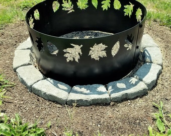 Firepit Ring Leaves