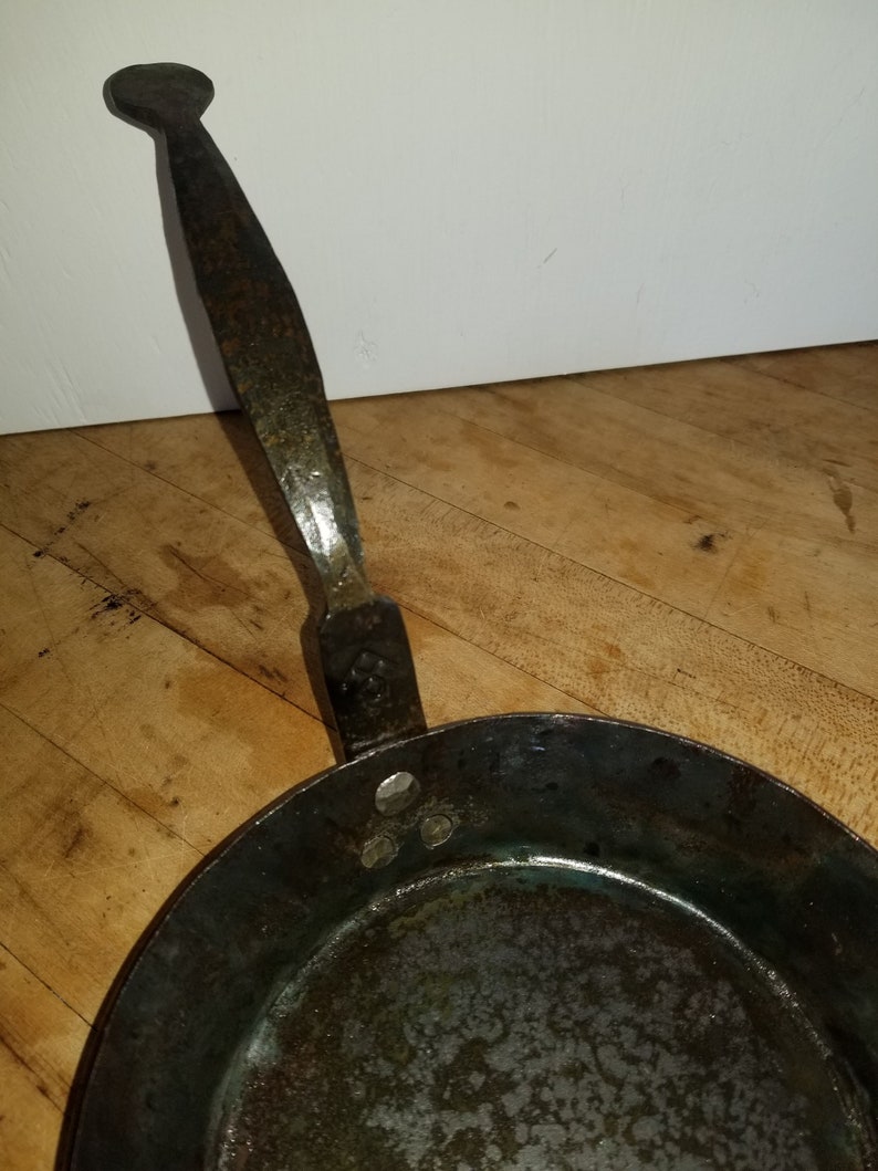 Frying Pan 6 Carbon Steel Hand Forged - Etsy