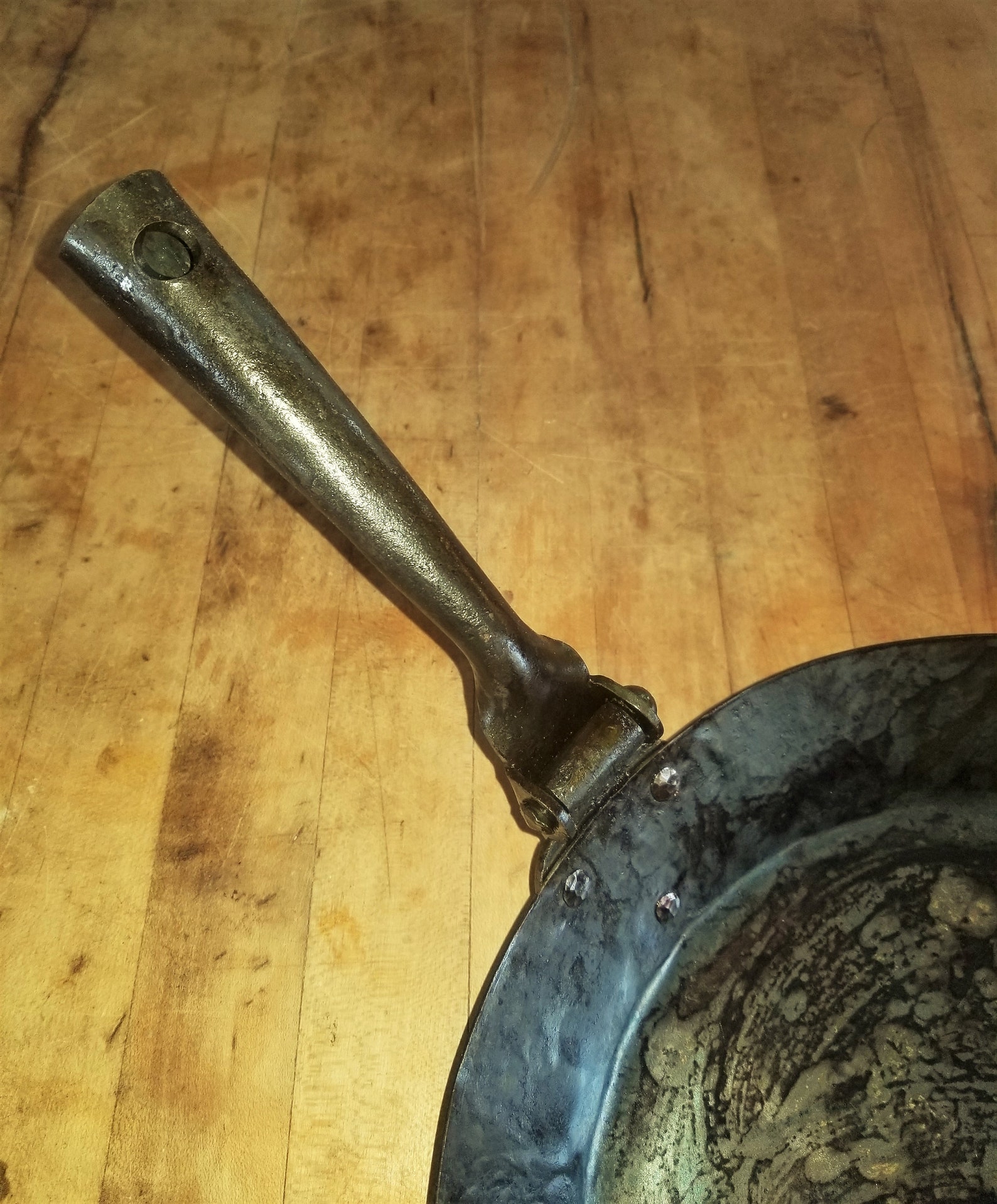 Frying Pan 12.5 Folding Handle Etsy