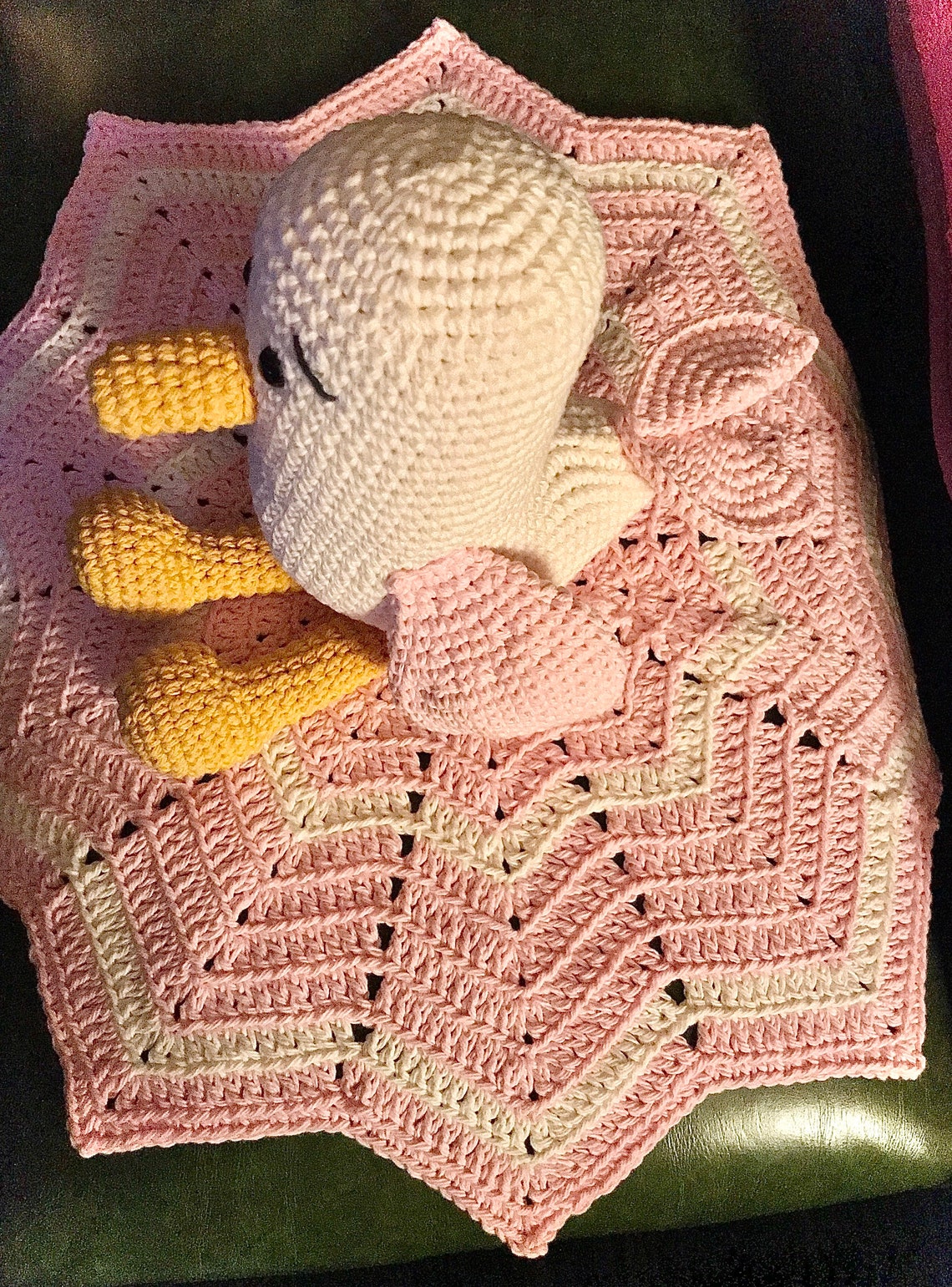 Animal Snuggle Blanket Crochet Lovey Choose Color & Animal Etsy