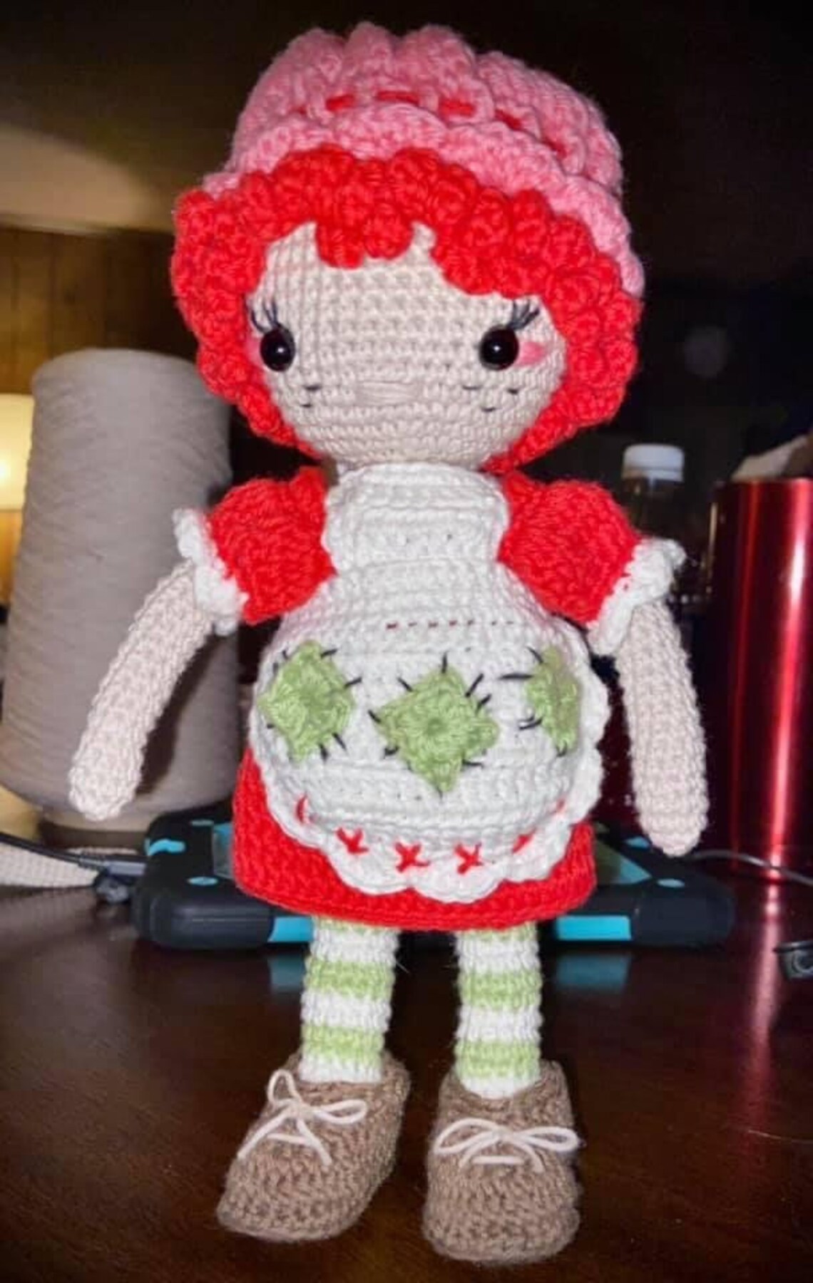 crochet dress up doll