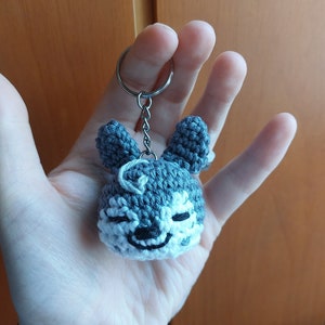 Wolf Chan Skzoo keychain pattern, Stray Kids (kpop)