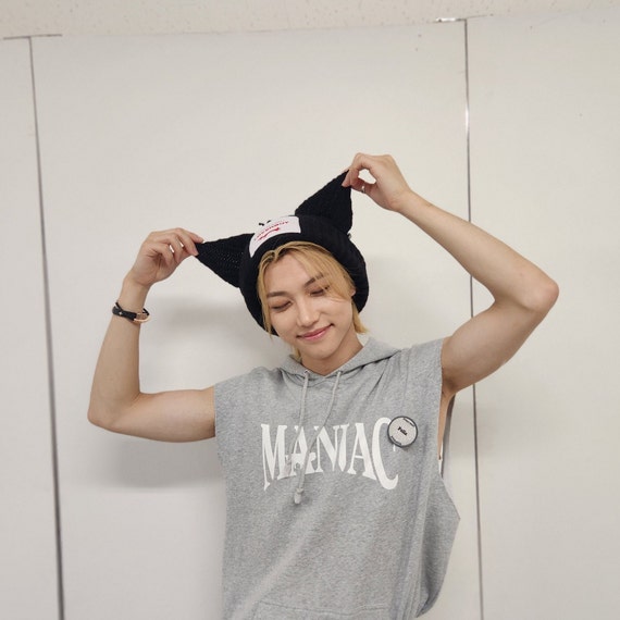 猫ビーニー、Stray Kids Felix Loverboy 猫帽子の説明書 - Etsy 日本