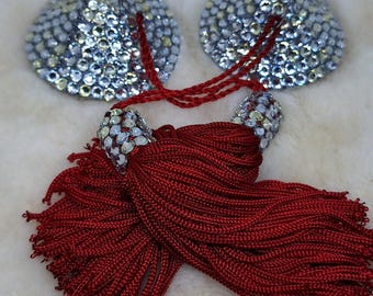 Conical burlesque tassels