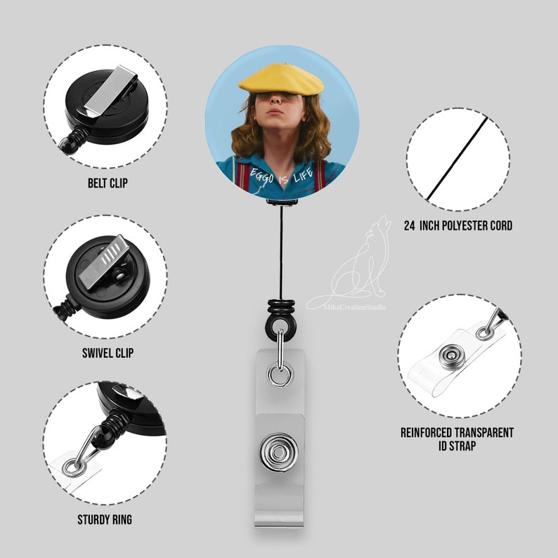 Anya 5 Anime Retractable Badge Reels Metal Pin Back Etsy