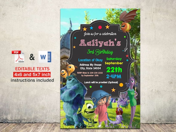 Monster Inc Birthday Invitations Party Invites Template Etsy Is it time for a ministry of citizen experience? etsy