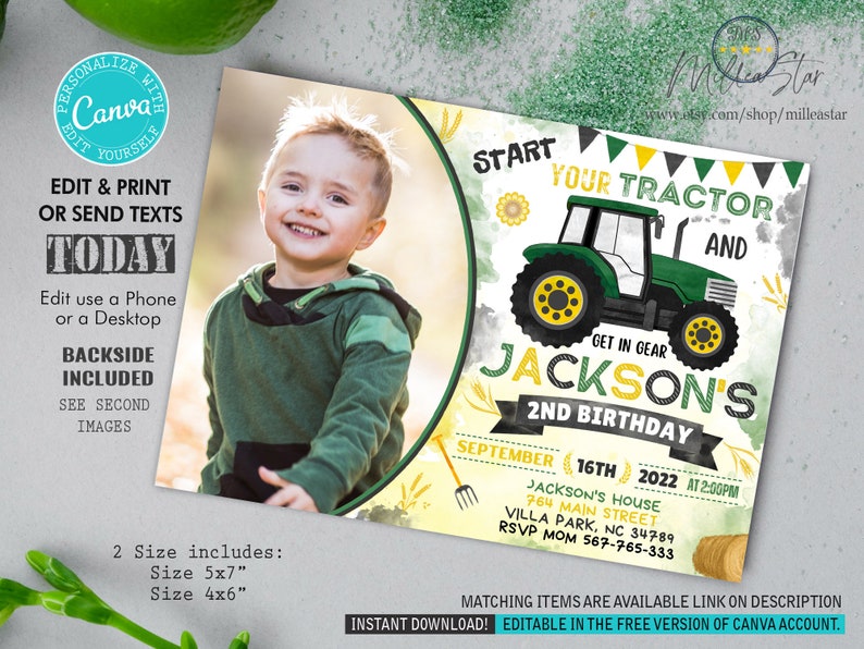 Birthday Party Invitations, Birthday Invitation for kids, Birthday Invitation for boy, Digital Invitation, Sweet Birthday theme, Girl Invitation Ideas, Birthday Card, Invitation Ideas, Kids Invitation Card, 1st Birthday, 2nd Birthday, 3rd Birthday