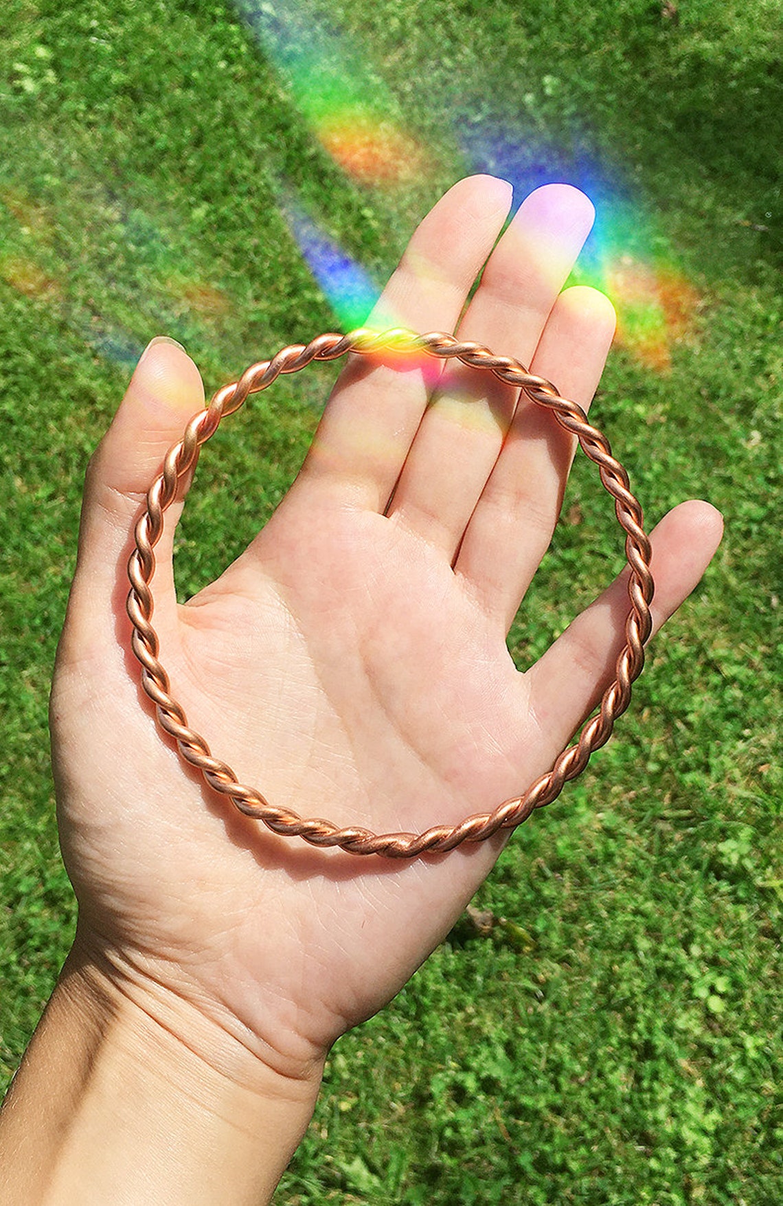 1/2 Cubit Sacred Lost Empowerment Copper Energy Rings for Etsy