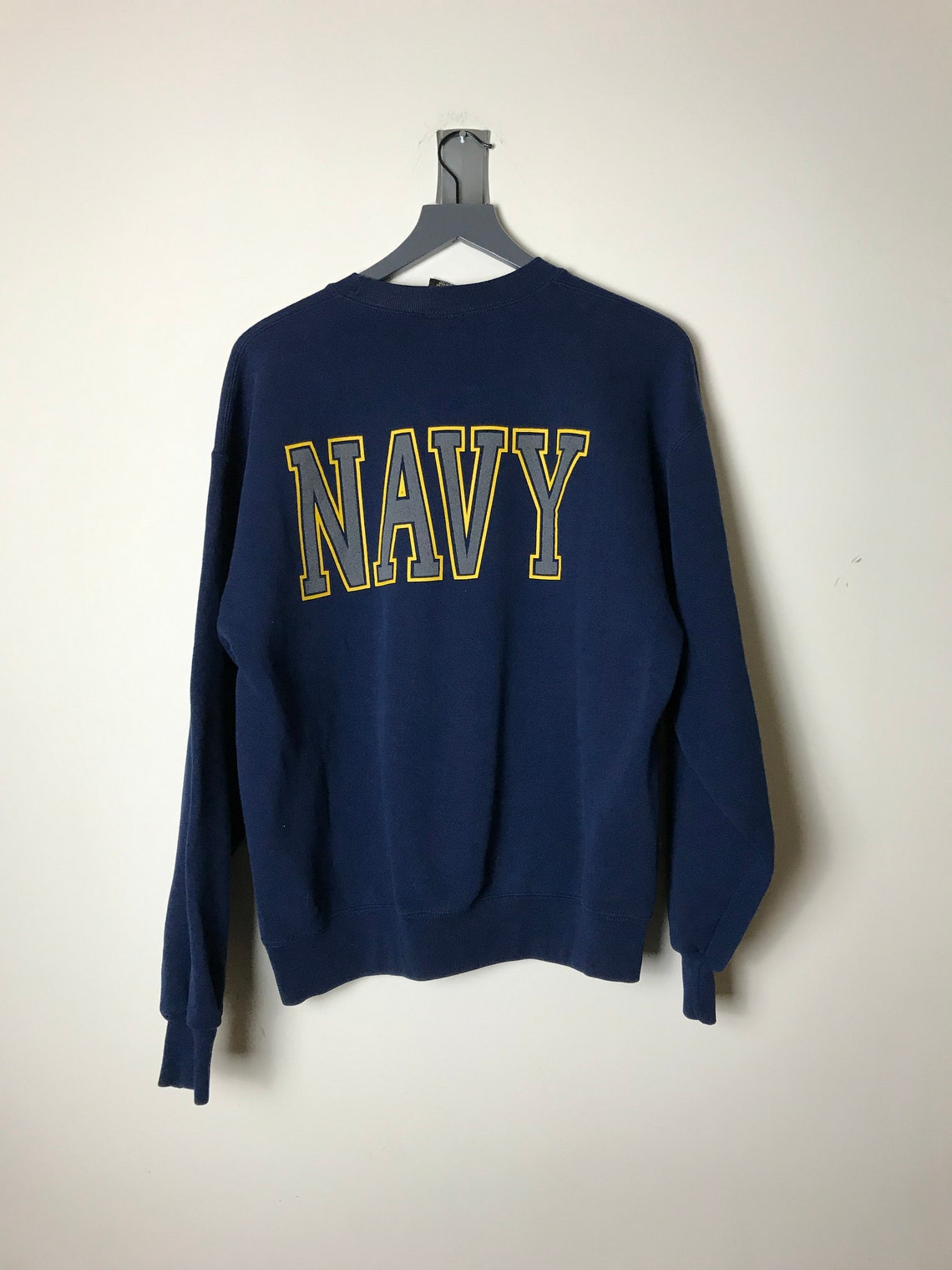 90s Naval Academy NAVY Sweatshirt L | Etsy