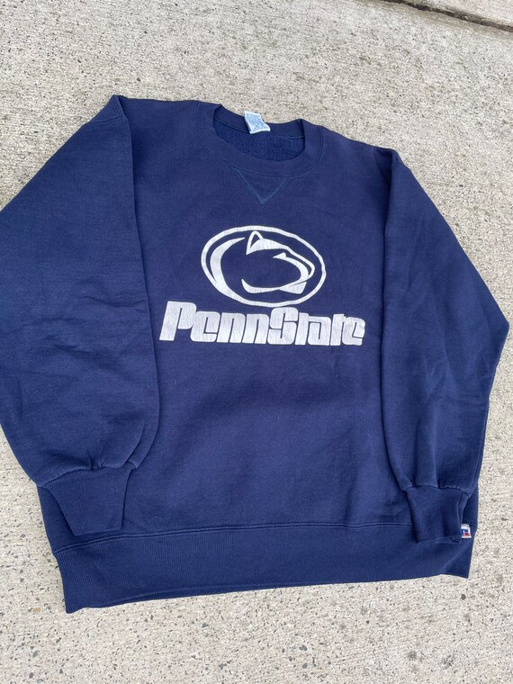 90s Penn State Navy Sweatshirt by Russell Athleti… - image 2