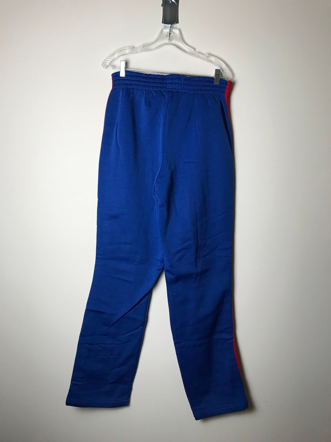 80s Champion Sweatpants in Royal Blue and Red XL | Etsy