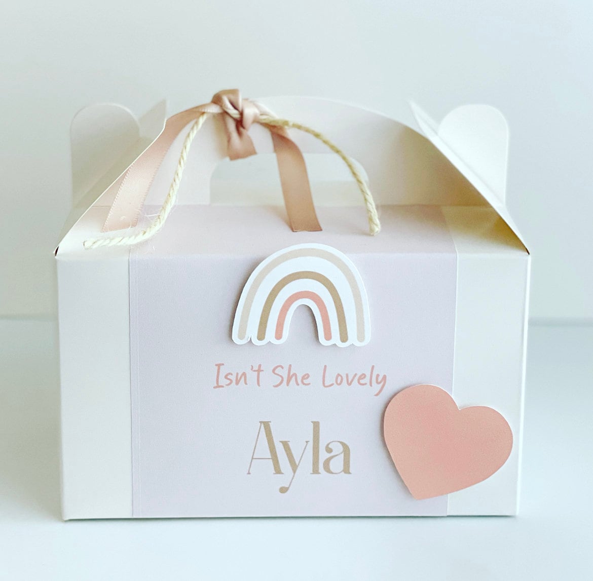 New Boho Rainbow Party Favors Candy Bags With Stickers - Boho