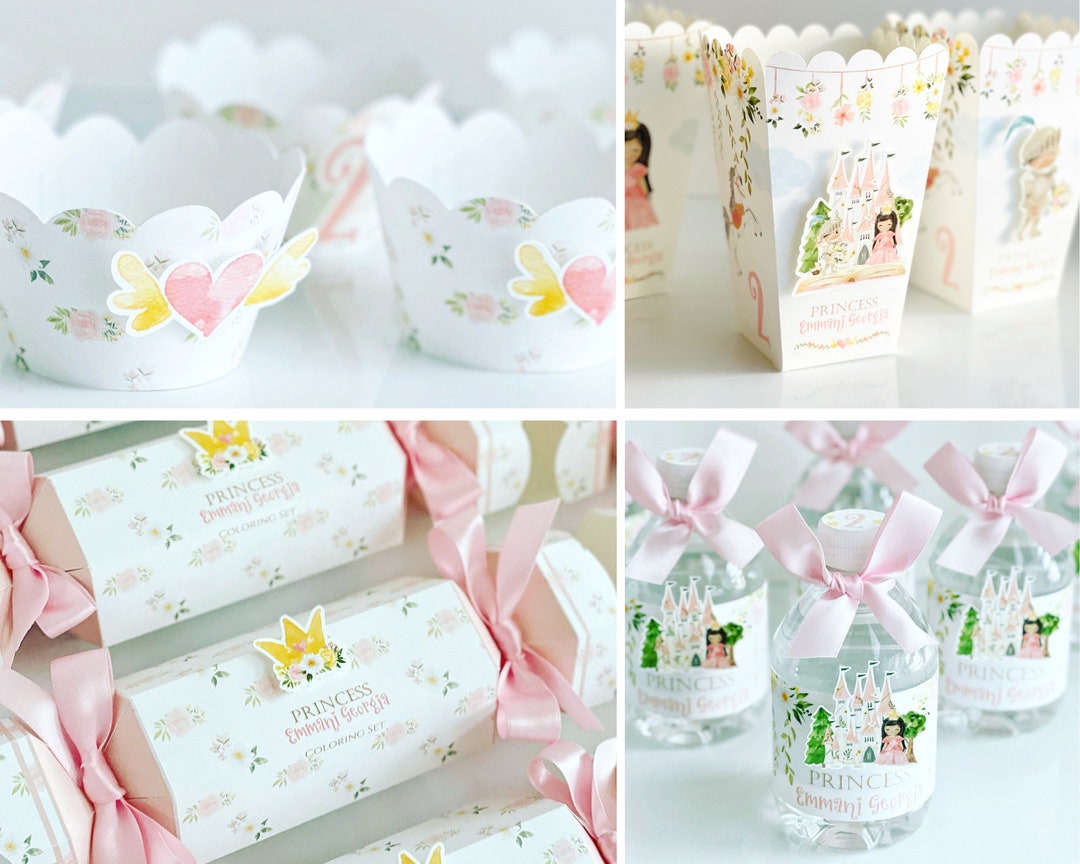 Fairytale Party Decorations Set Birthday Assembled Custom Boxes Party