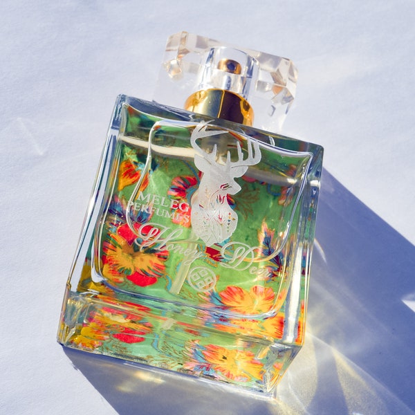 Handmade Perfume, “Honey Deer Musk” with Beeswax Absolute, Sandalwood, Benzoin and Deer Musk
