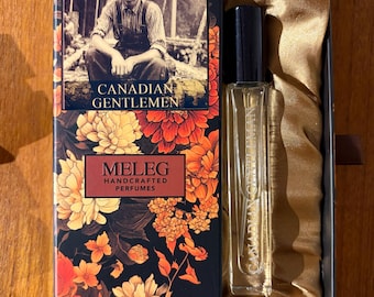 Formato da viaggio da 10 ml - "The Canadian Gentleman" Colonia legnosa e fresca con oli essenziali naturali di alta qualità di Meleg Perfumes.