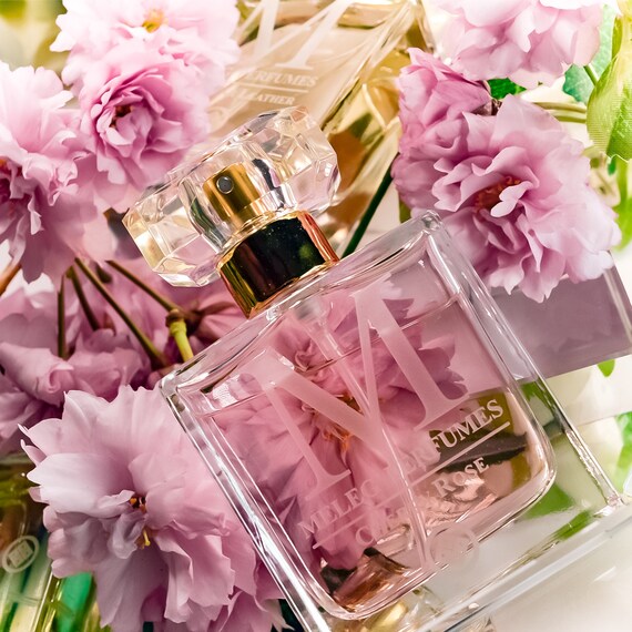 Handmade Perfume very Cherry Rose With Black Cherry Lychee