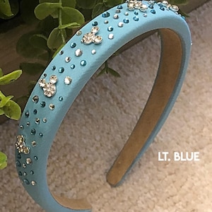 Jeweled Headbands with Hidden Mickey Jewels – Sparkly Disney-Inspired Hair Accessory